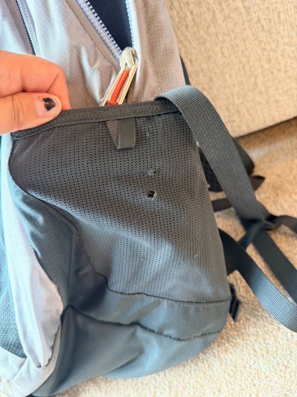 The North Face Recon Backpack Gray/Orange